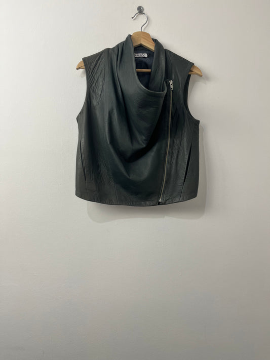 Raw Women's Leather Vest