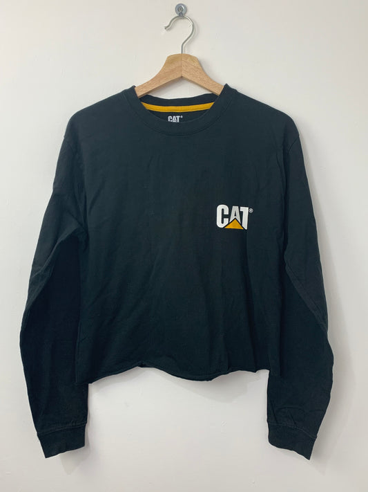 Women's CAT Long Sleeve Crop Top