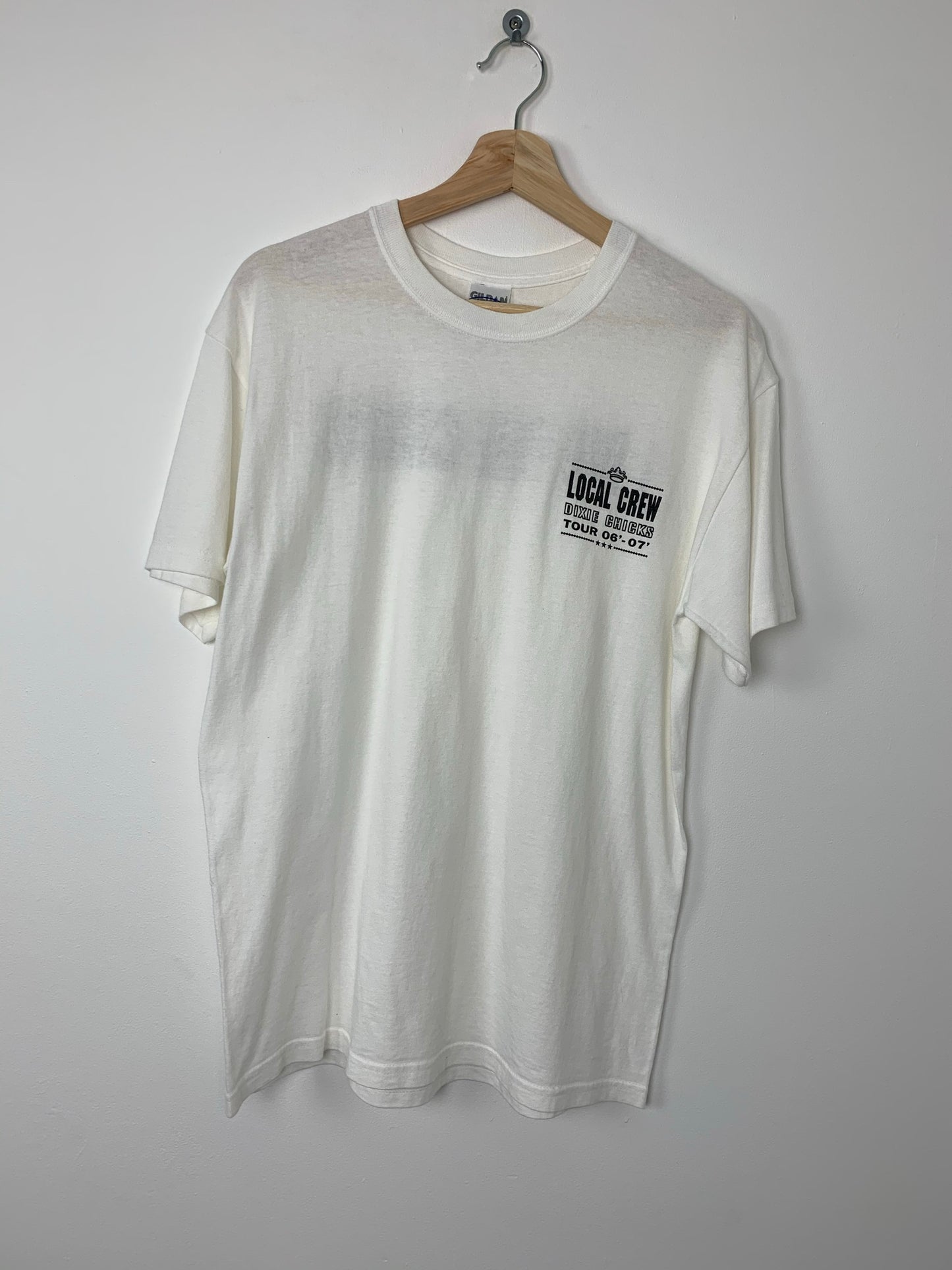 Dixie Chicks Local Crew 2006 - 2007 Tour T-Shirt (White)