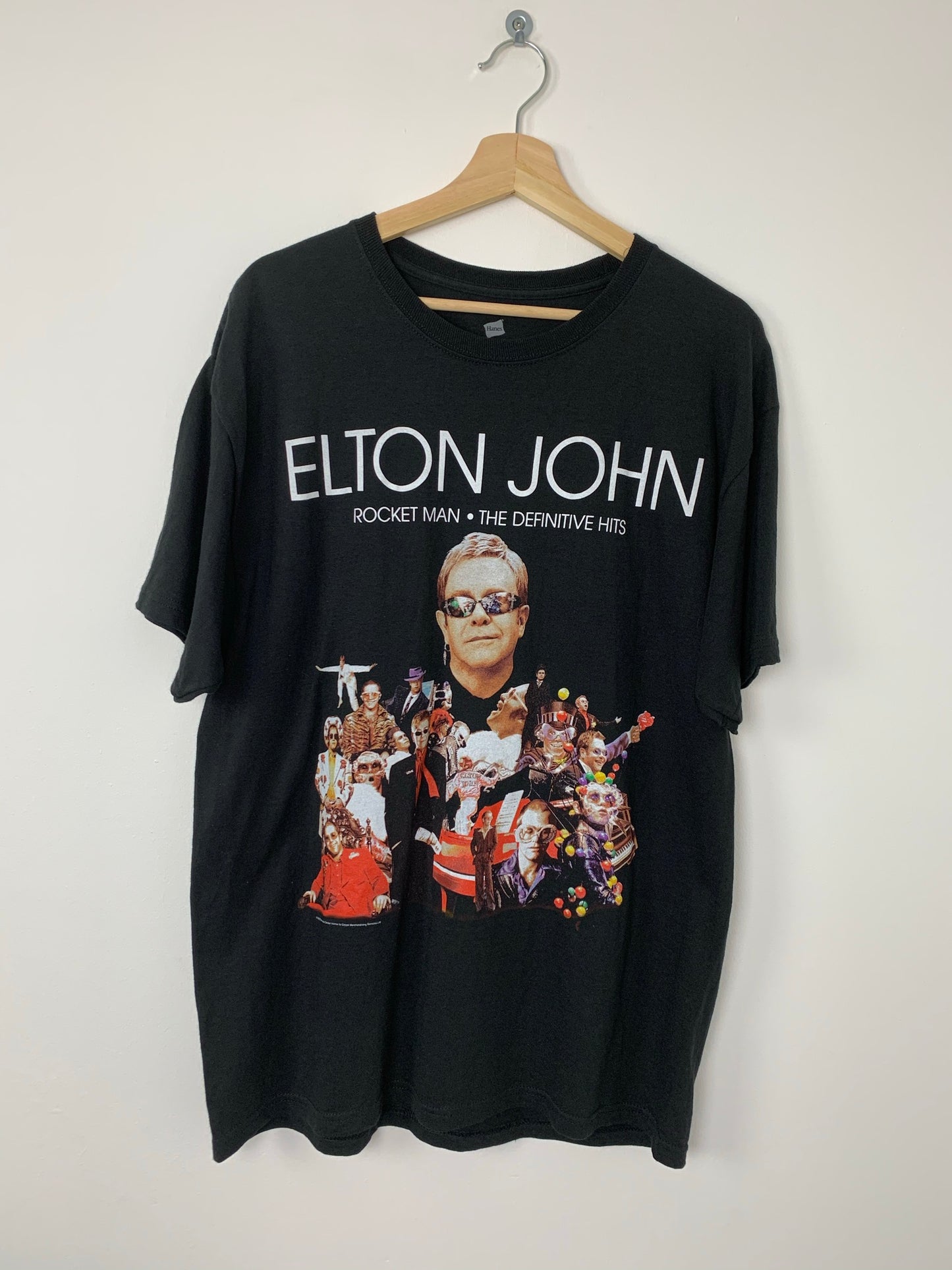 Elton John Rocket Man The Definitive Hits World Tour 2012 T-Shirt