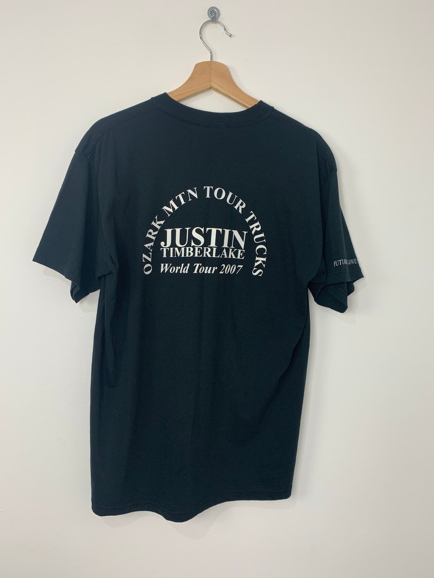 Justin Timberlake World Tour 2007 Ozark Mtn Tour Trucks T-Shirt