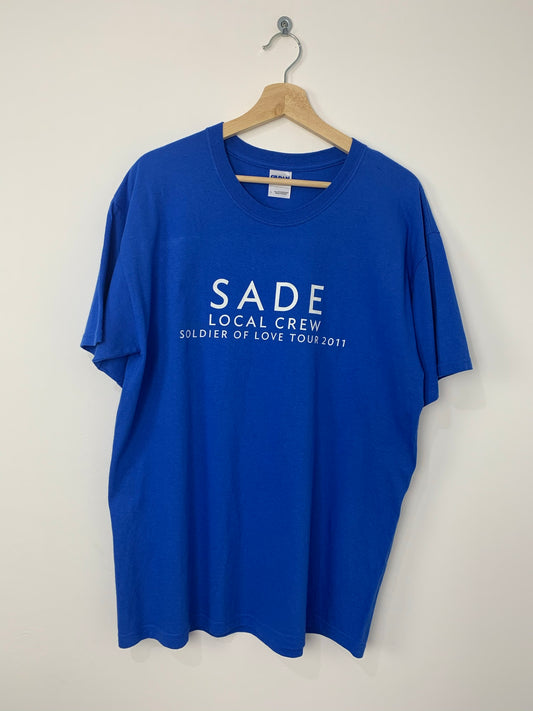 Sade Local Crew Soldier of Love Tour 2011 T-Shirt