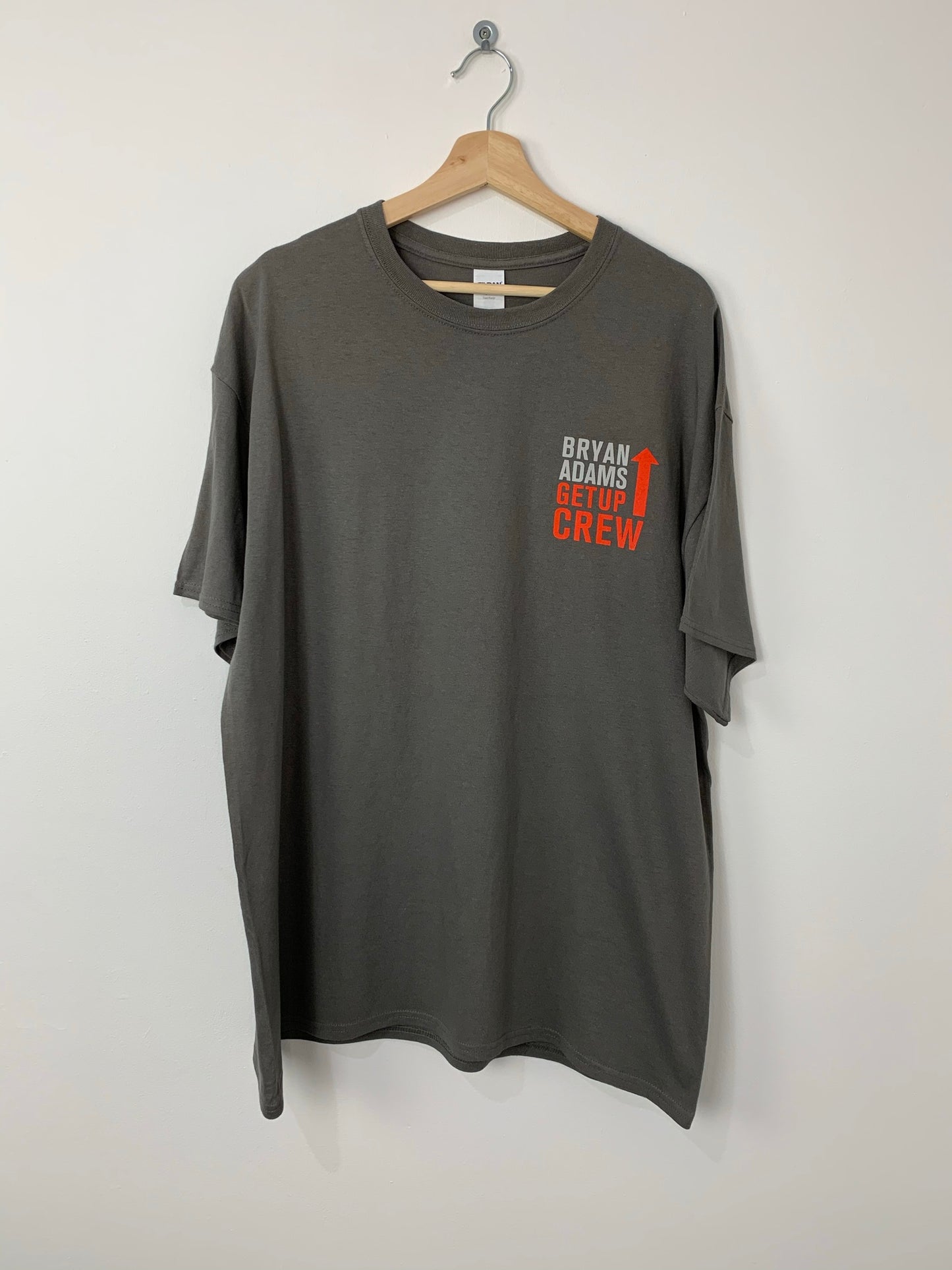 Bryan Adams Get Up Crew T-Shirt (Grey)